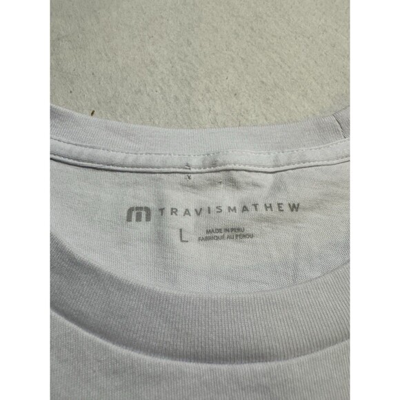 Travis Mathew Private Flight T-Shirt Men's Large Graphic Tee 1MAA095 *See Desc* - Picture 6 of 8